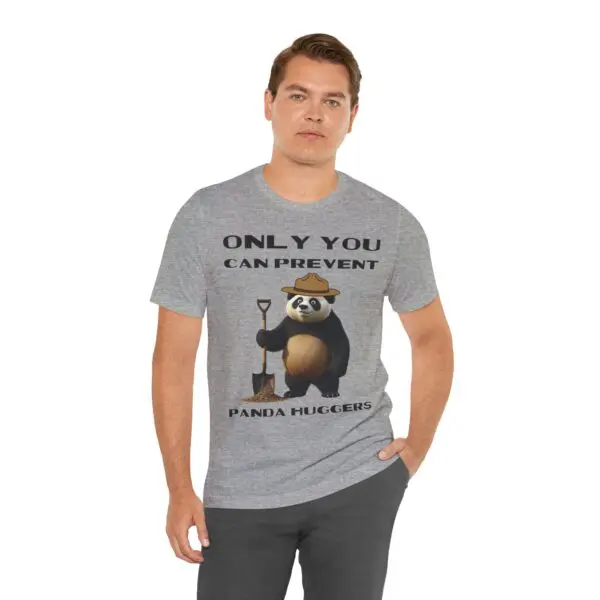 Only You Can Prevent Panda Huggers T-Shirt - Image 22