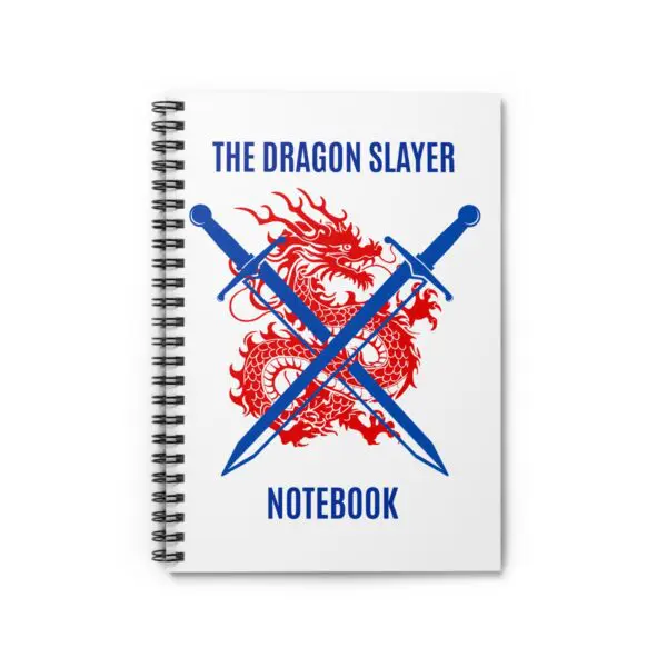 Dragon Slayer Spiral Notebook