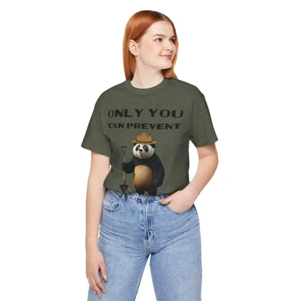 Only You Can Prevent Panda Huggers T-Shirt - Image 14