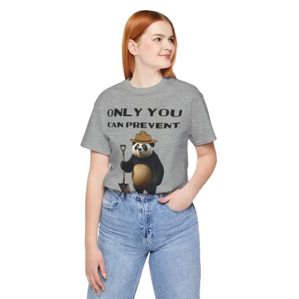 Only You Can Prevent Panda Huggers T-Shirt - Image 23