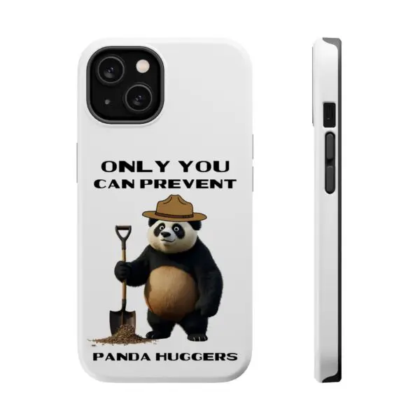 ONLY YOU CAN PREVENT PANDA HUGGERS - Magnetic Tough iPhone Case