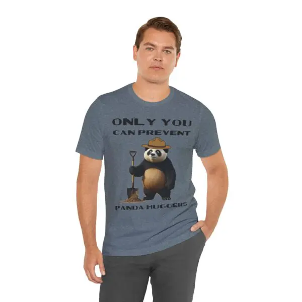 Only You Can Prevent Panda Huggers T-Shirt - Image 31