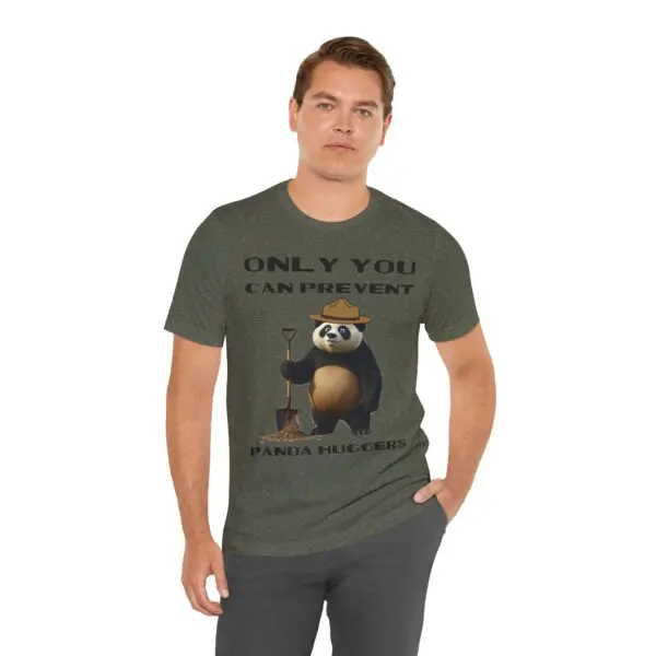 Only You Can Prevent Panda Huggers T-Shirt - Image 13